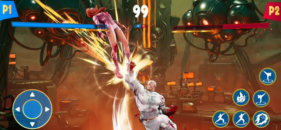 Captura de pantalla de Hero Clash Legends en iPhone 4