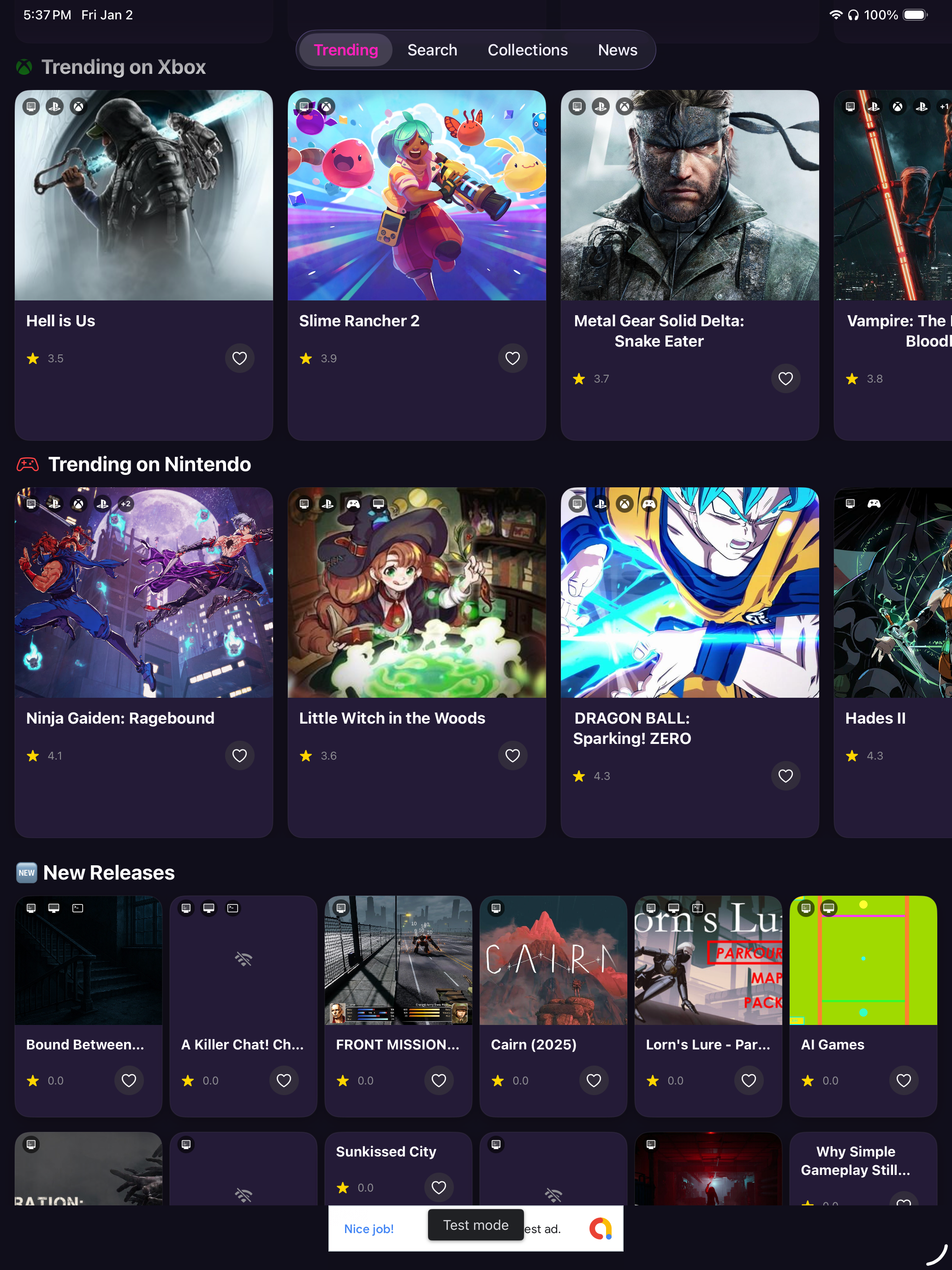 Jay's Gameverse Hub