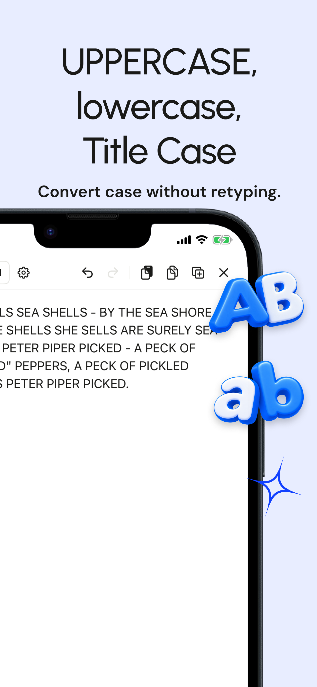 Text Cleaner: Case Converter screenshot 5