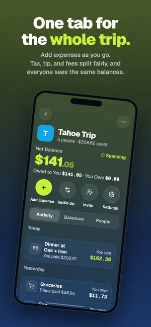 Splitz: Group Bills & Receipts screenshot 4