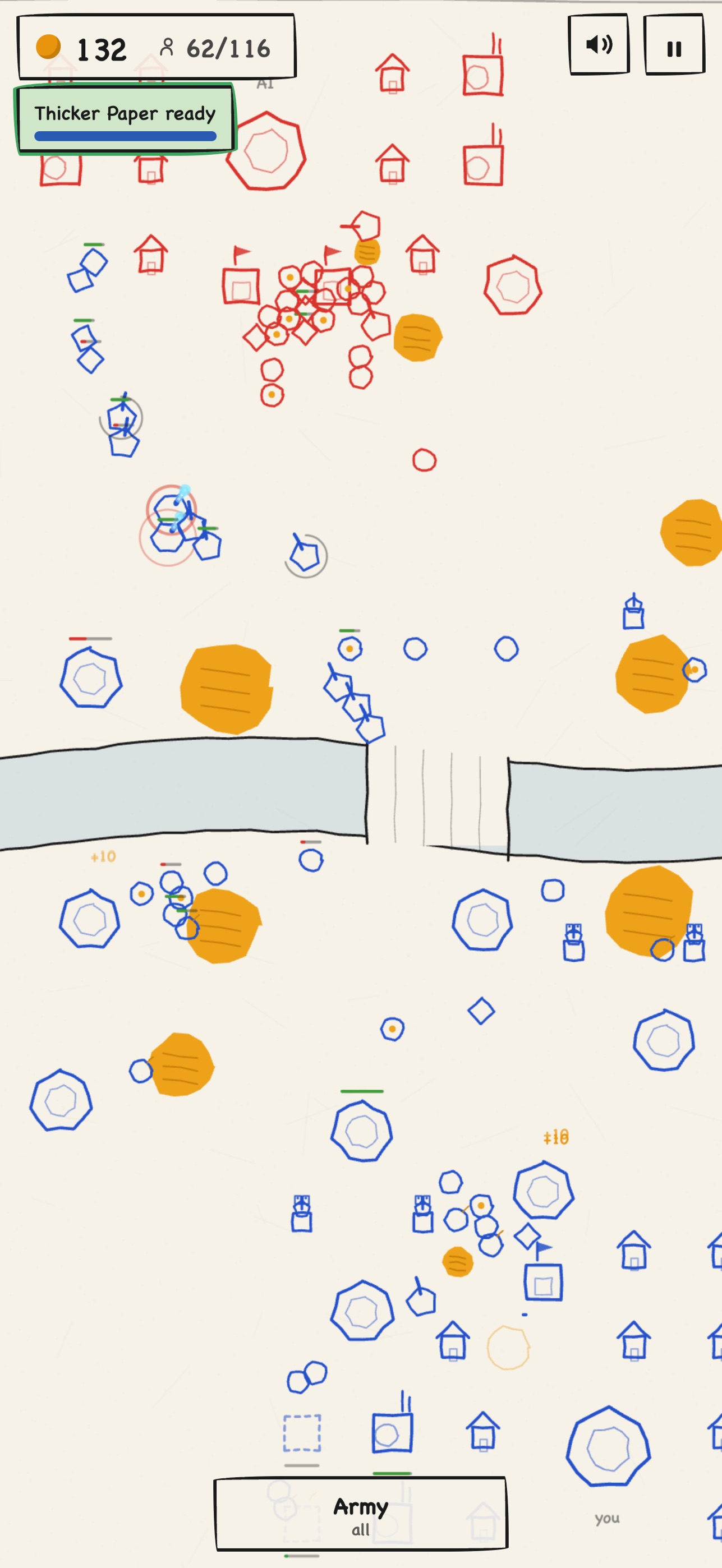 Screenshot 3 of Geometry War RTS