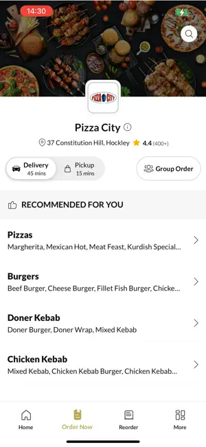 Pizza City Hockley screenshot 2