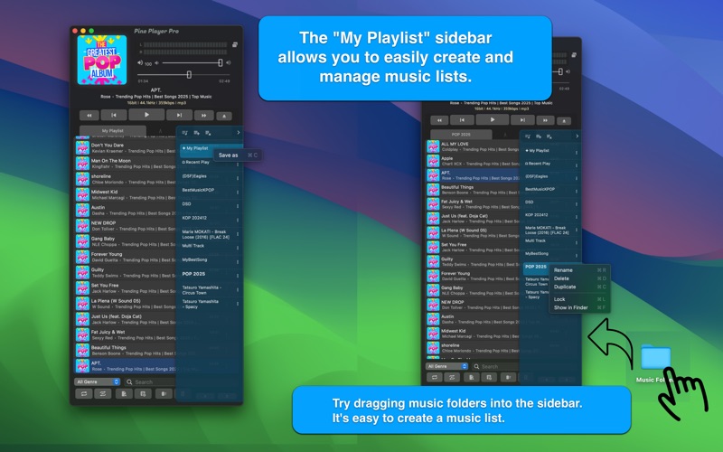Screenshot #3 pour Pine Player