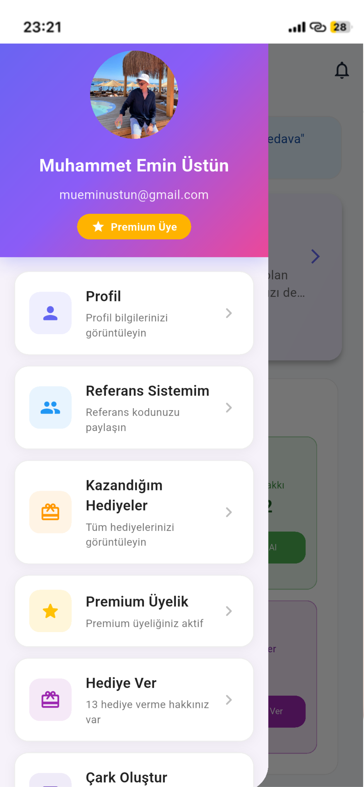 Hediye Çarkı - Çevir Kazan