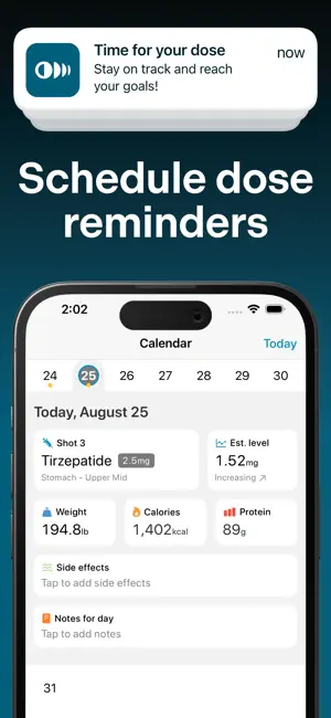 Shotsy GLP-1 Tracker screenshot 4