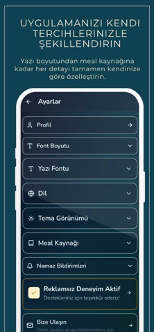 Kur’an Tefeül: Namaz Vakitleri screenshot