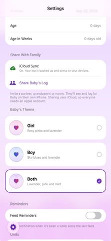 MyBaby Daily Tracker screenshot 8