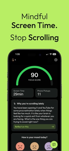 Mindless: Mindful Screen Time Screenshot 1 of 7