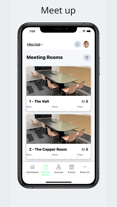 HIKO Hub Co-working Space Screenshot