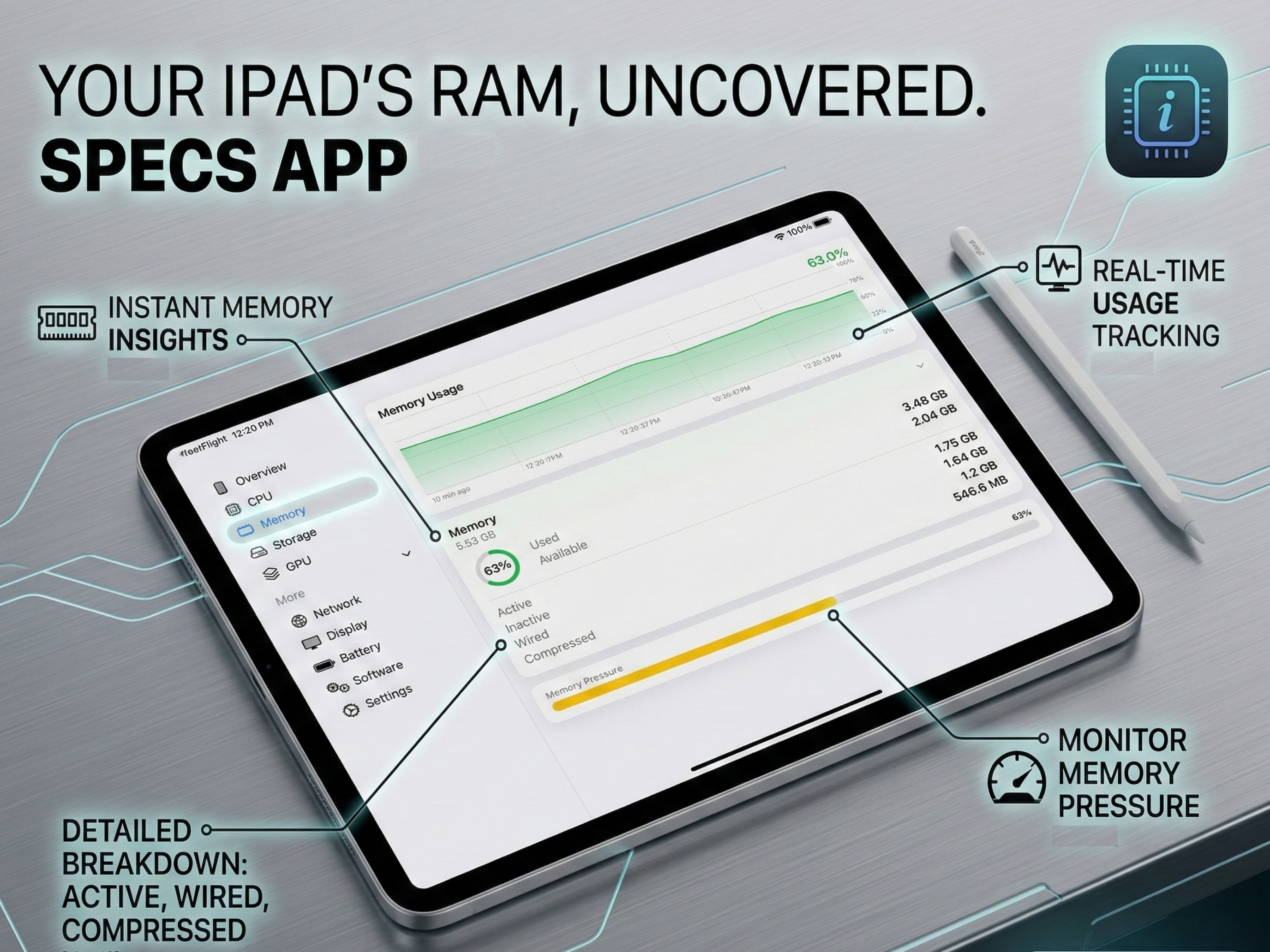 Specs: Device Info & Widget screenshot 9