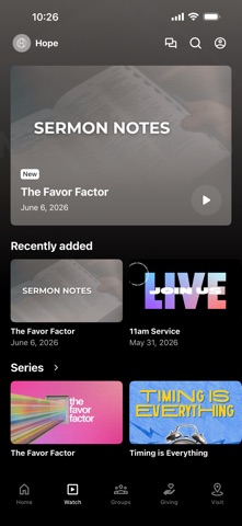 App screenshot