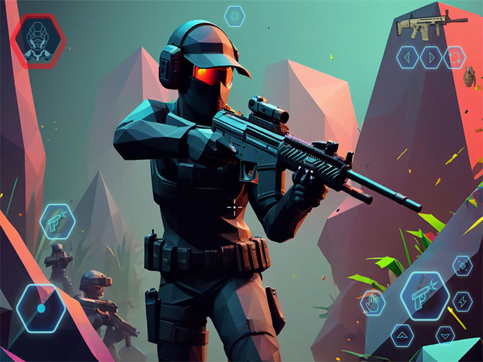 좀비 전장 총격전