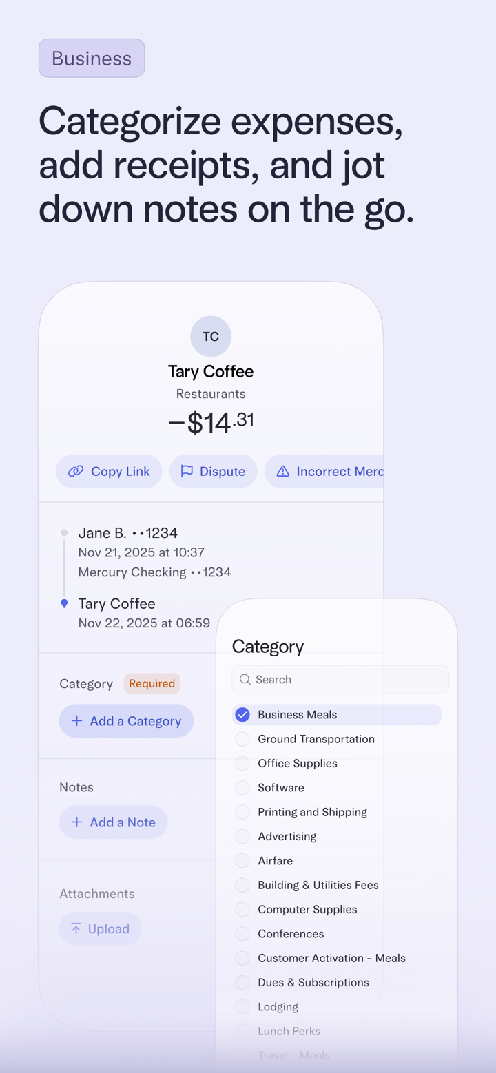 Mercury | Bank Differently screenshot 6
