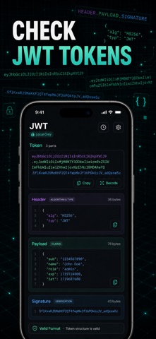 Base64 编码解码转换器 JWT Hex 开发工具 screenshot