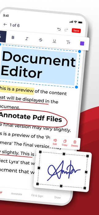 PDF Editor - Read, Fill & Edit Screenshot 2 of 9