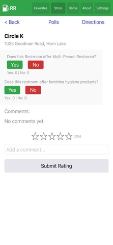 The Restroom Rater Screenshot 4 of 5