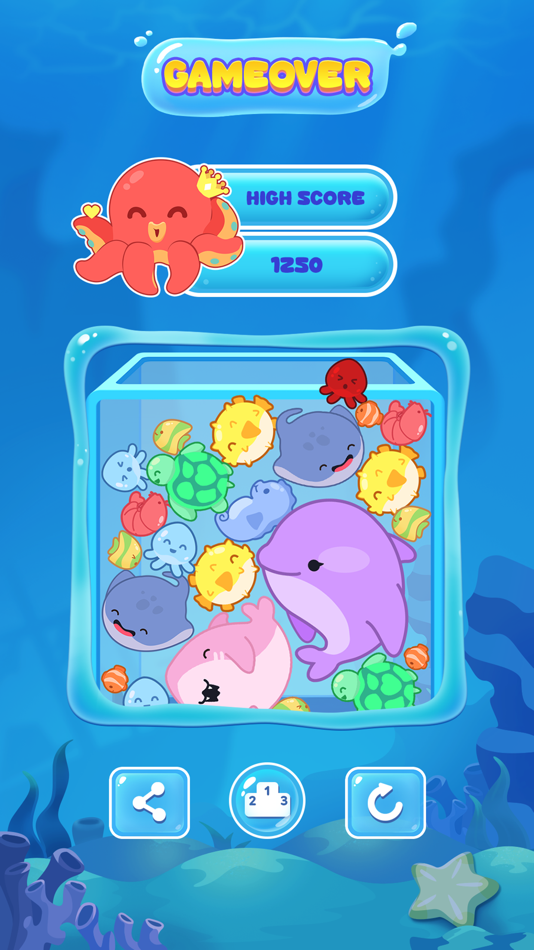 #6. Melon Fish Game (iOS) 由: PIXON PTE. LTD.