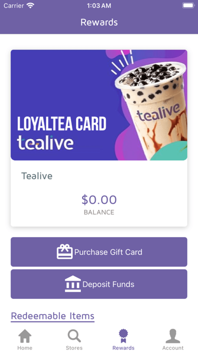 Tealive Canada Screenshot