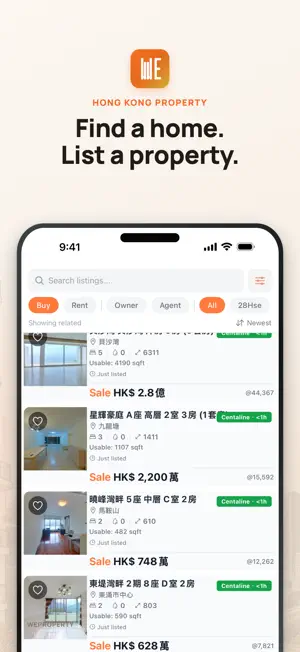 WeProperty: HK Property screenshot 1
