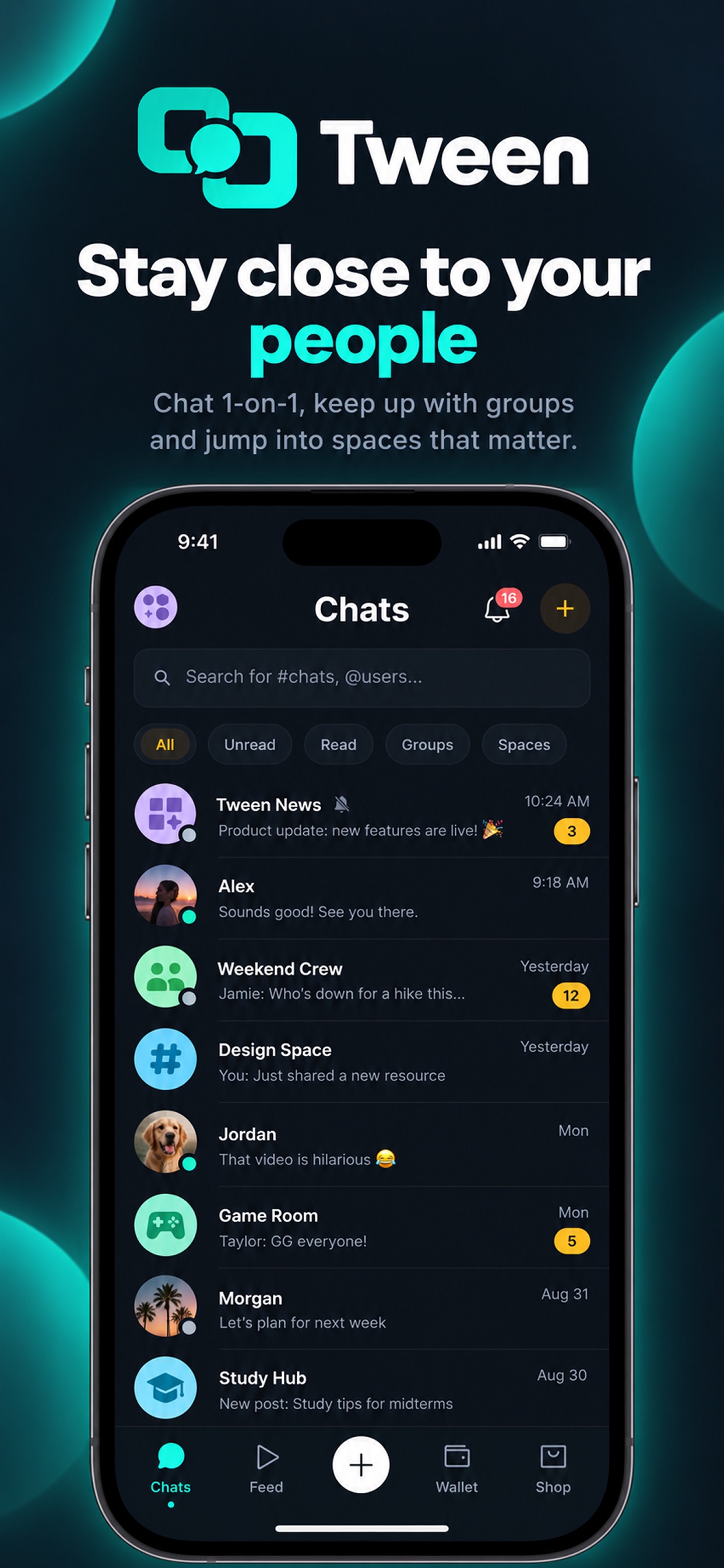 Screenshot 1 of Tween IM