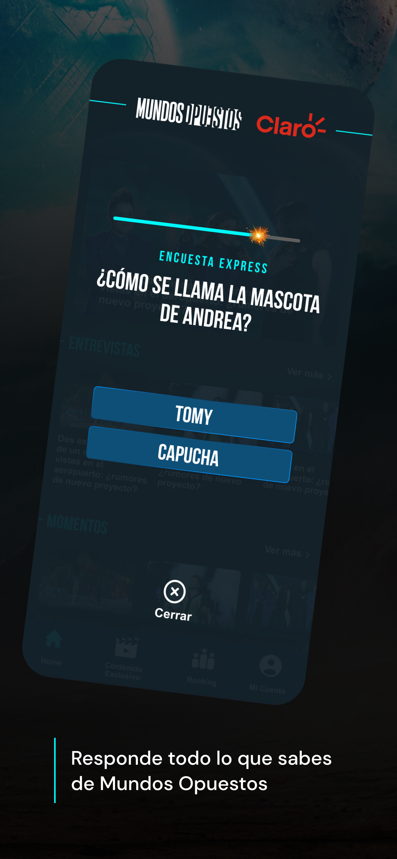 Claro Mundos Opuestos screenshot 3