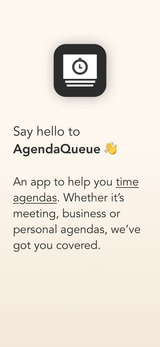 AgendaQueue Screenshot 1 of 7