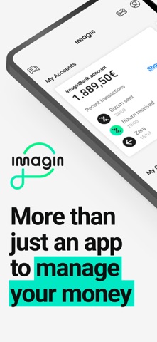 imagin: Mobile Bank, Finances 스크린샷 1