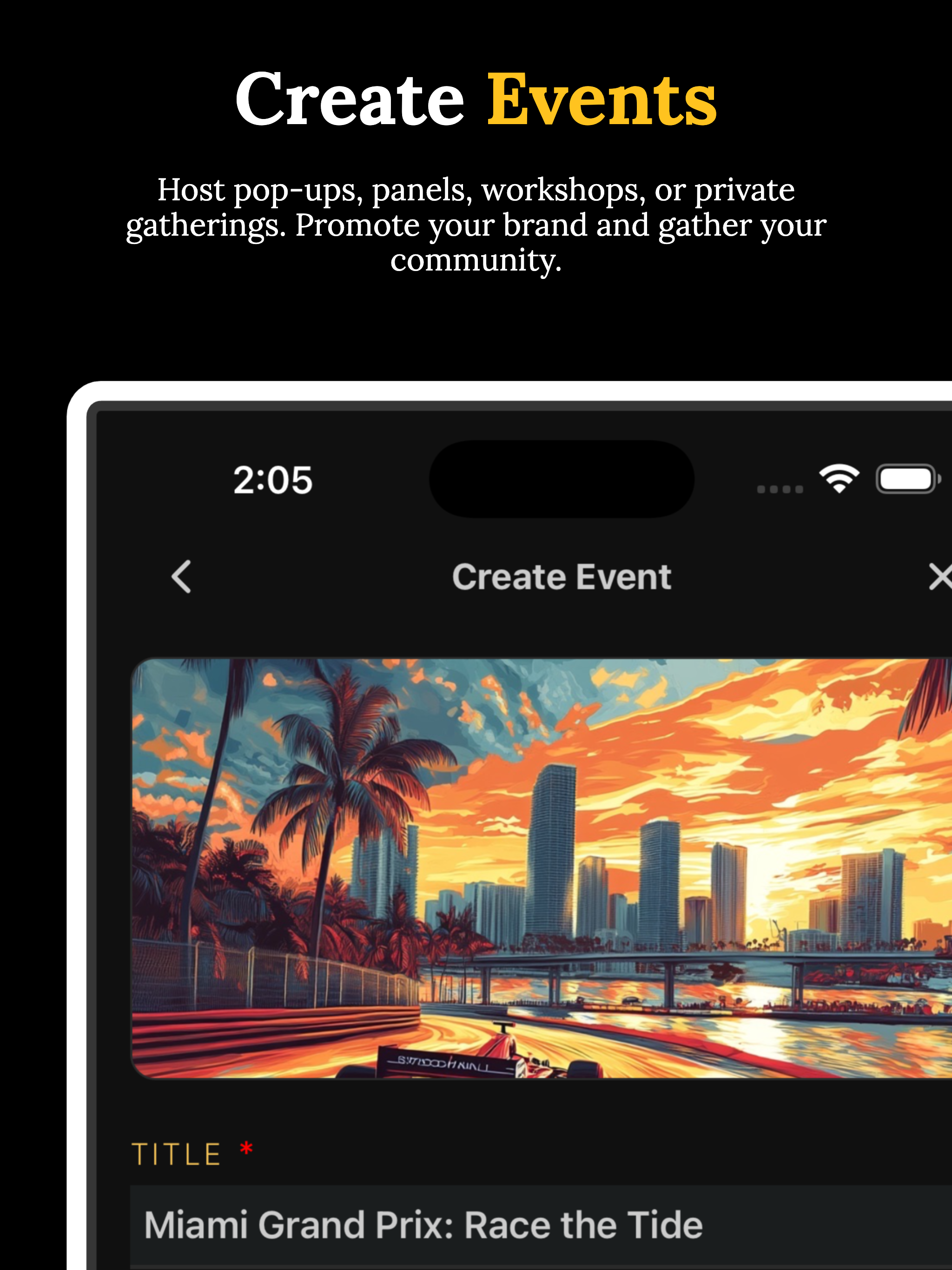 CM Club - Find social events