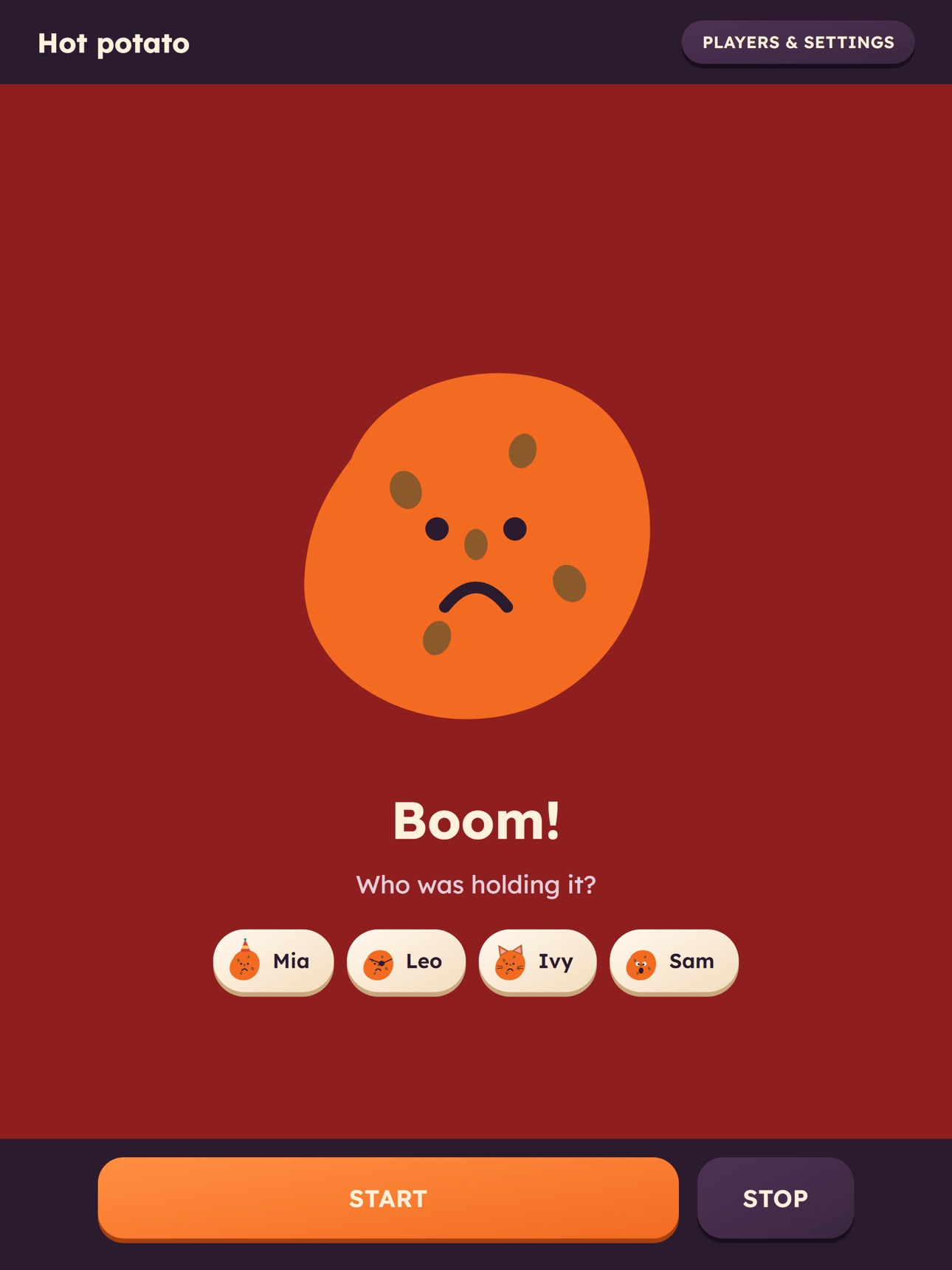Screenshot 9 of Hot Potato Party