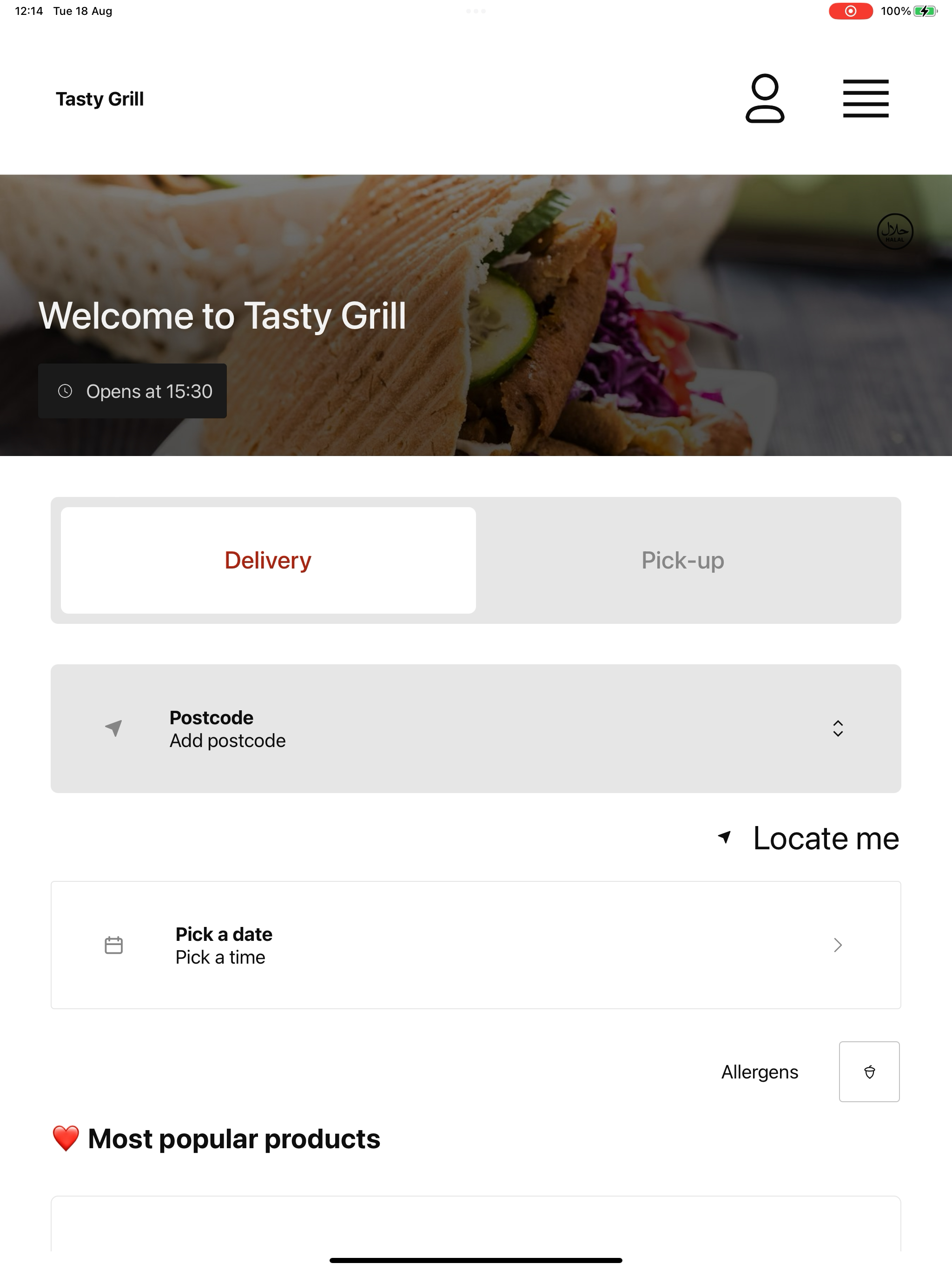 Tasty Grill screenshot 14