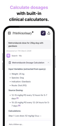 PrimVeterinary screenshot
