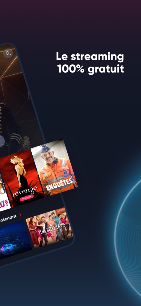 RTL play - Streaming et direct - This platform highlights its extensive free content library through various series thumbnails and a clear 'Gratuit' indicator, emphasizing no-cost entertainment.