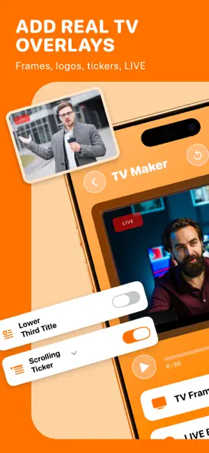 Ome Video - TV Live Styles iPhone screenshot 2