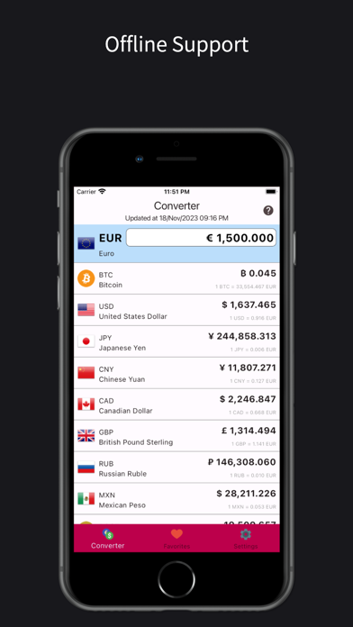 AZ Currency Converter Screenshot