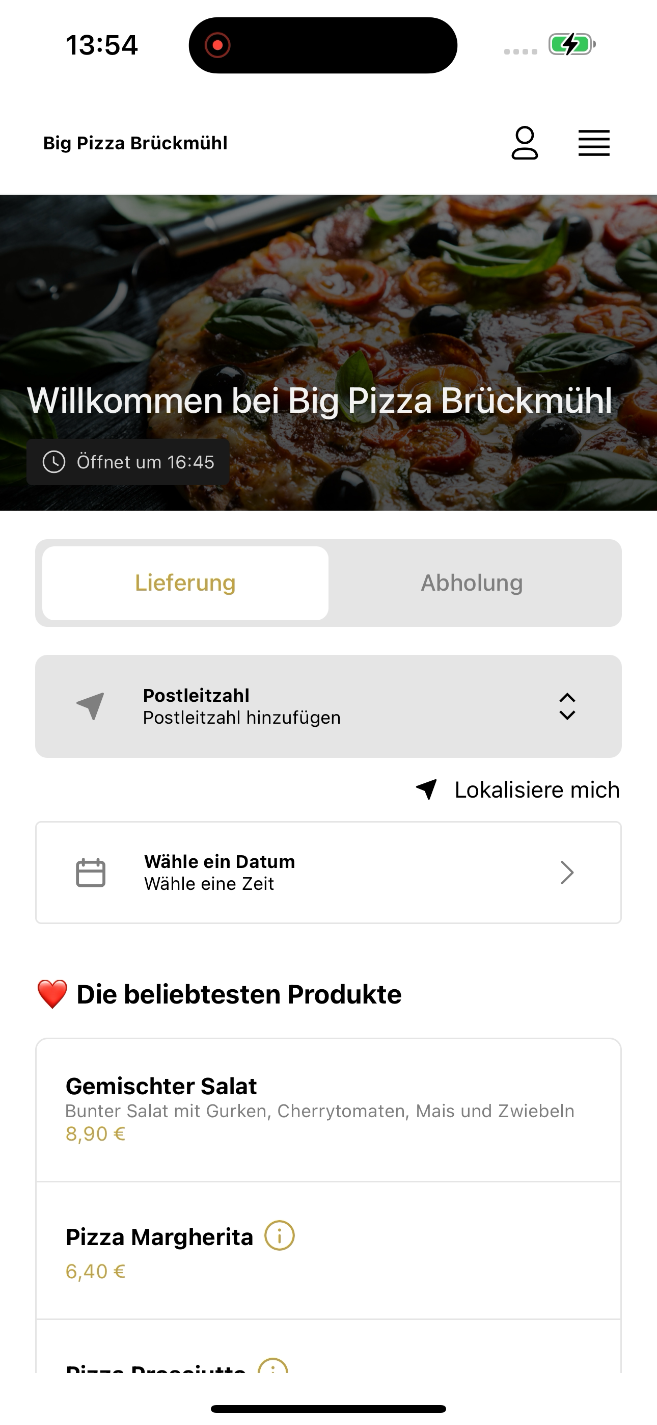 Big Pizza Brückmühl screenshot 2