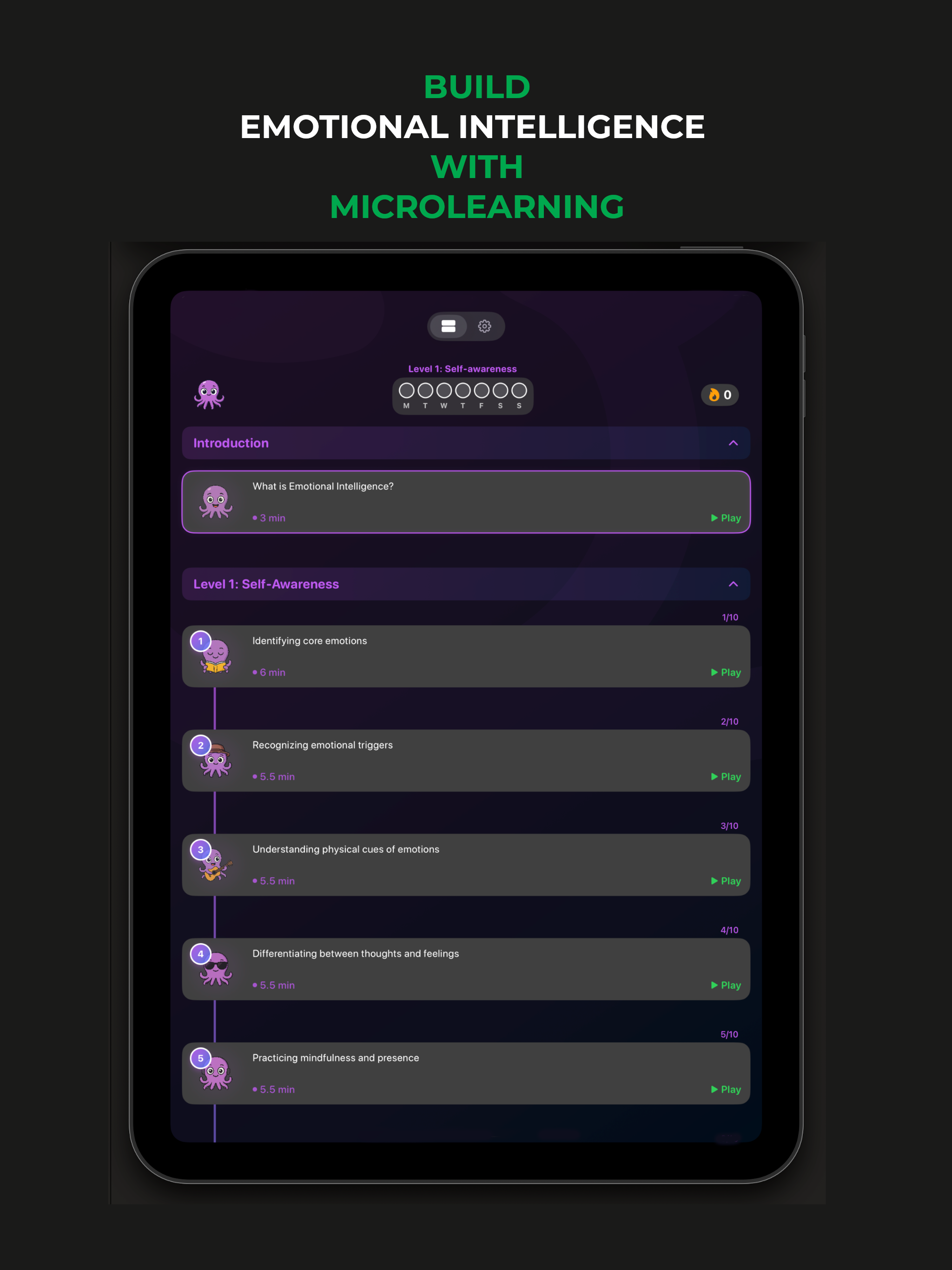 High EQ Micro Learning screenshot 8
