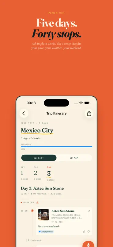 Audiala: the AI tour guide screenshot 5 of 6