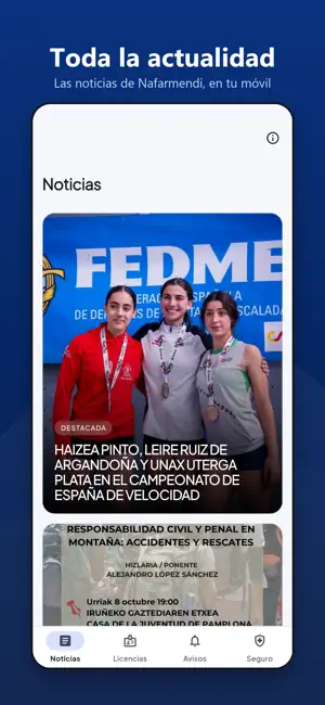 Nafarmendi Licencias screenshot 3