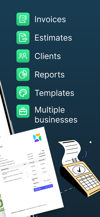 Quick Invoice Maker • Instant Screenshot 2 of 4
