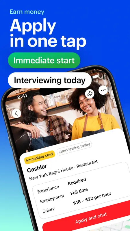 JOB TODAY: #1 Hiring App screenshot 2 of 7