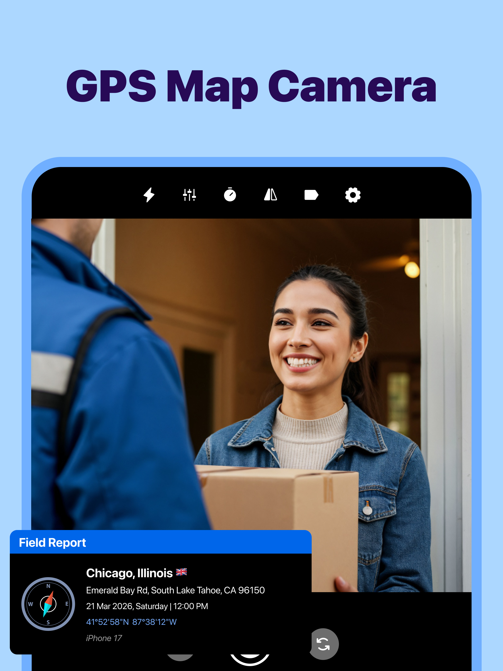 GPS Map Camera; Geotag Photo screenshot 7