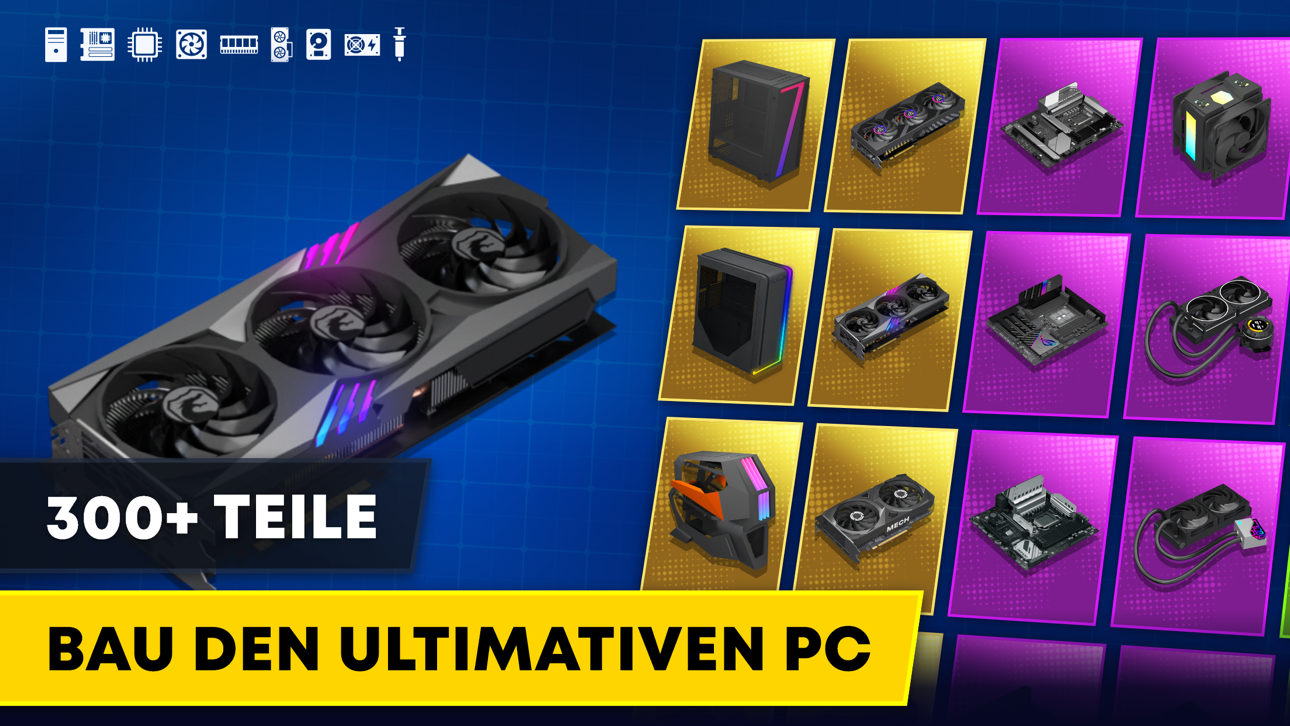 PC Creator 3 – Build & Tycoon iOS Mod IPA screenshot 7 - iOS game interface