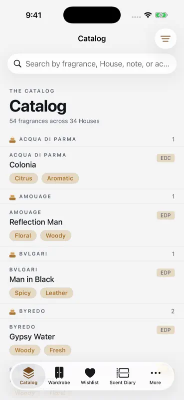 Scentful: Fragrance Wardrobe screenshot 7 of 10