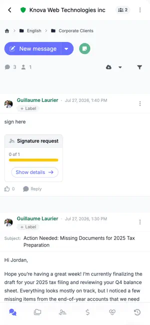 Convoflo – Portal & Messaging screenshot 1