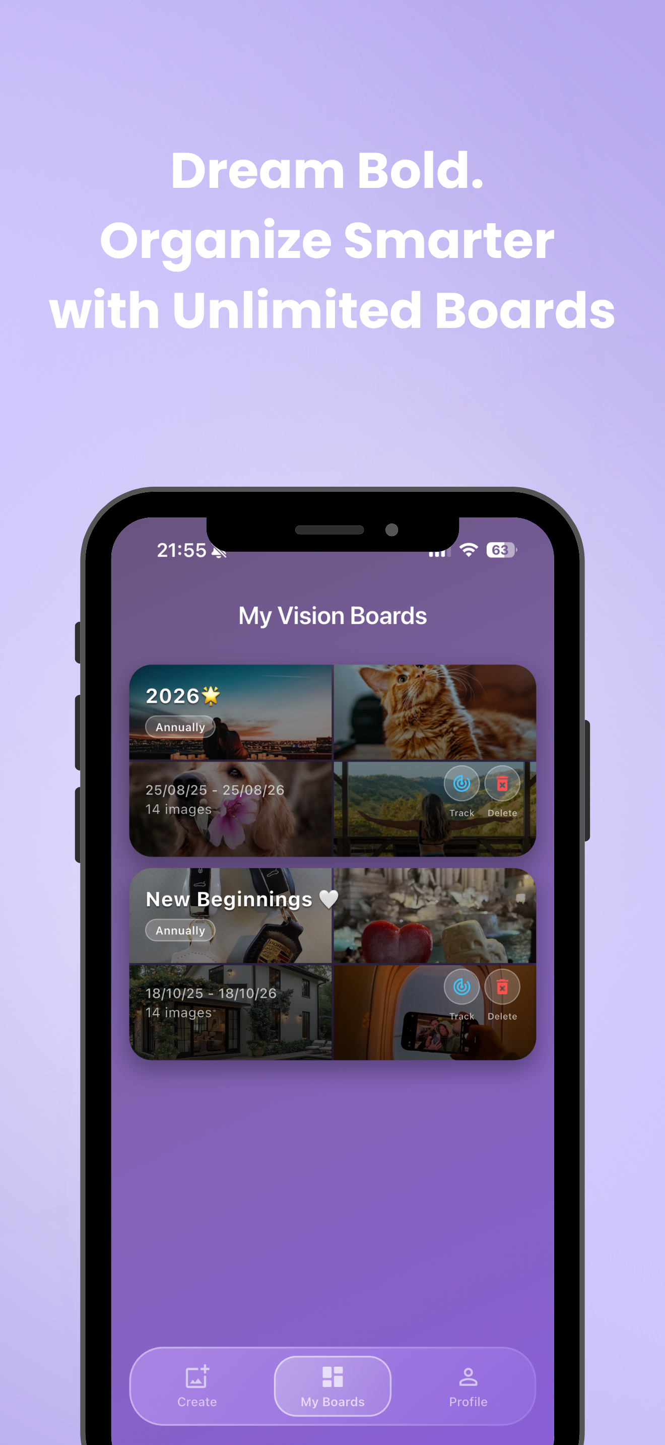 VizBo: AI Powered Vision Board screenshot 4