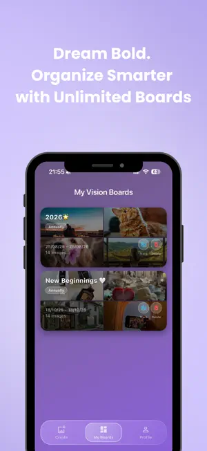 VizBo: AI Powered Vision Board screenshot 4
