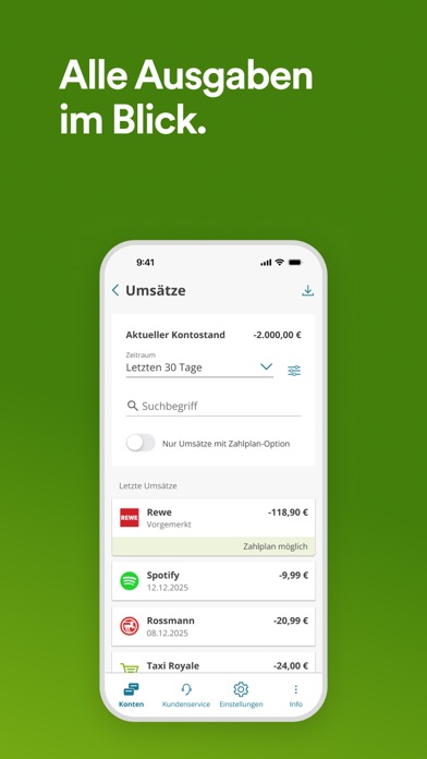 easybank Deutschland iPhone screenshot 3
