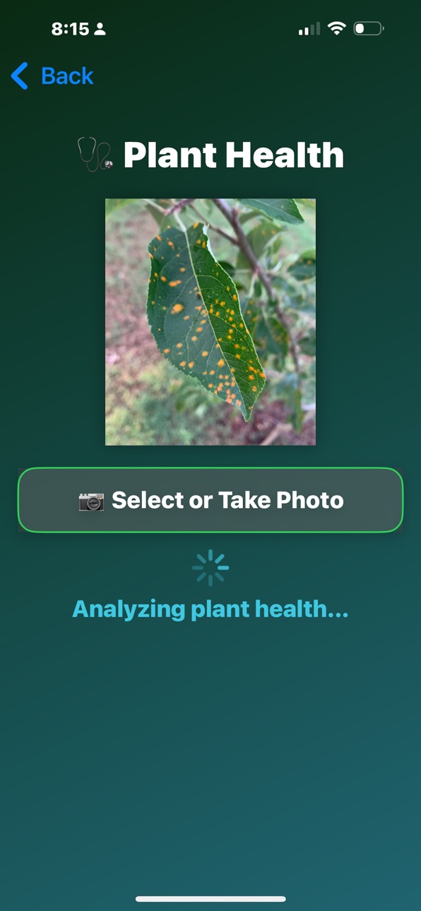iPhone screenshot