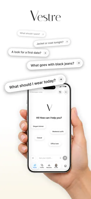 Vestre: AI Stylist & Outfit screenshot 1