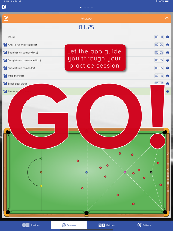 Snooker Coach 147 iPad screenshot 5 - Sports app
